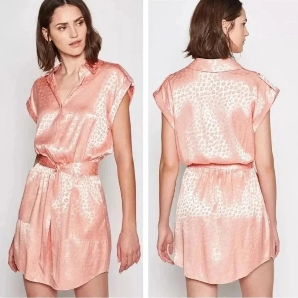 Joie Pink Mini Dress - Picture 6 of 12